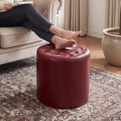 Rangi Tufted Round Standard Ottoman