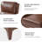 Beecher 28.75" Wide Leather Club Recliner-2034137811