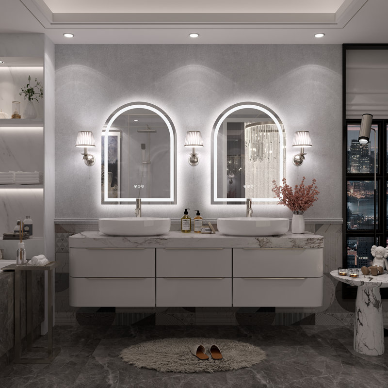  Miroir de salle de bain Molly, 32 po x 22 po