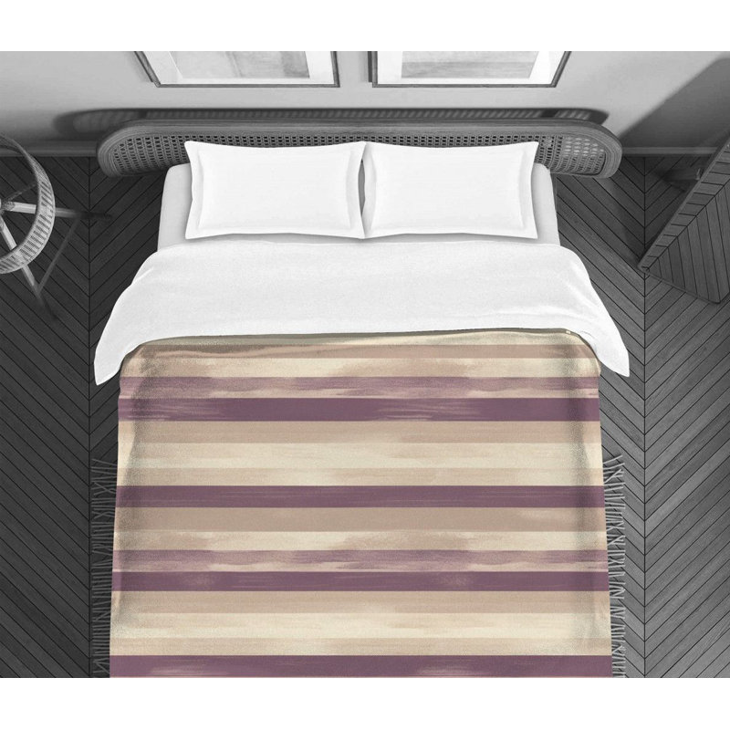 Horizontal Stripe Comforter