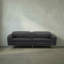 Franklin Sofa, Grey Velvet