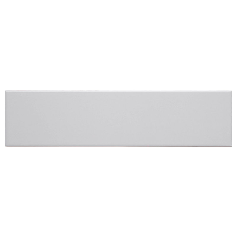 Alva  Grey 3-in. x 12-in. Subway Glossy Ceramic Wall Tile, Savini