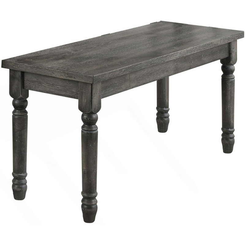 1Pc Rustic Dining Room Bench