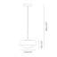 Pensee 1 - Light LED Pendant-81424961