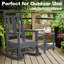 Chaise berçante d'extérieur en PEHD Theado-1180834474