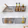 Metal Hanging Basket With Hook Storage