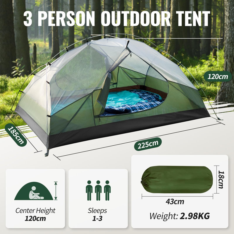 3 Person Tent