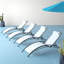 Sebastien 160cm Long Reclining Chaise Lounge Set-25523207-25523216