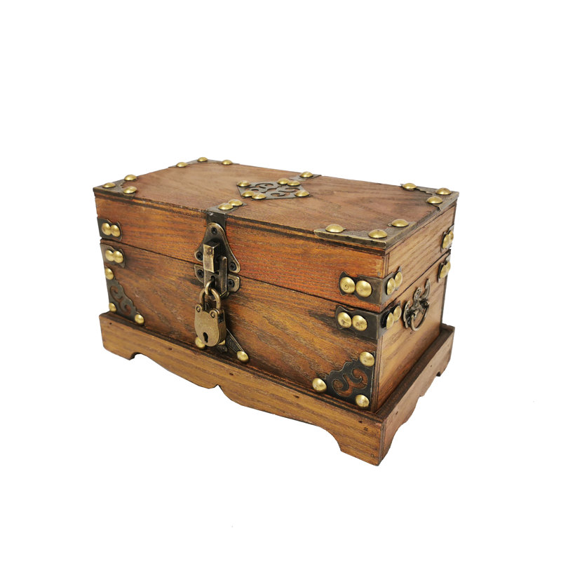 Wooden Decorative Trunk