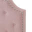 Tête de lit tapissier capitonnée de taille simple, tête de lit en bois massif avec pieds en métal durables, tête de lit simple à hauteur réglable avec garniture cloutée, tête de lit en tissu au design moderne capitonné