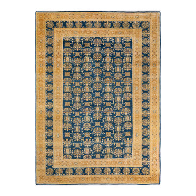 Hayner One-of-a-Kind 6'2" X 8'8" 2000s Wool Area Rug in Blue