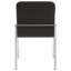 Camelot 45cm H Upholstered Metal Side Chair in Black