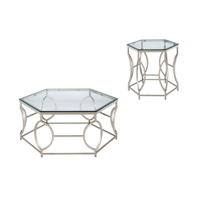Ensemble de tables basses 2 pièces Frostia