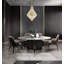 Lustre 27 lumières avec cristaux transparents suspendus-2070673157