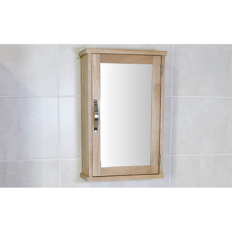 Devin Solid Wood Mirror Cabinet