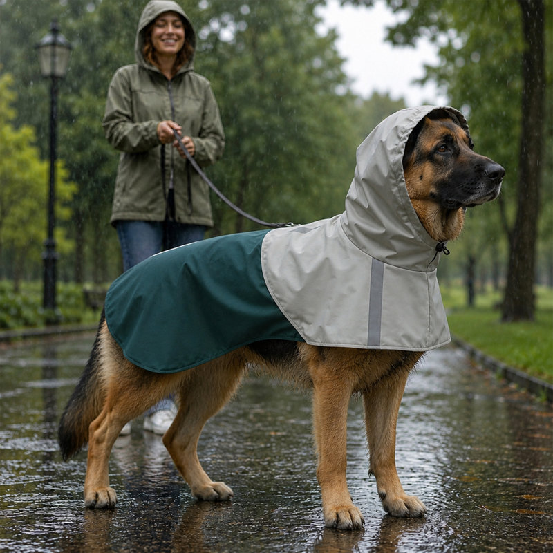 Pet Raincoat, 0.5cm H x 125cm W x 78cm D
