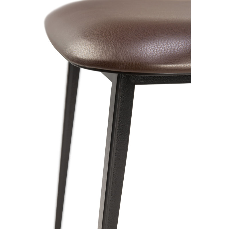 DC Leather Dining Chair, Chocolate