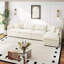 Canapé-lit en chenille moderne avec repose-pieds-1076184507-1076184511