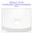 16"X16" White Ceramic C Vessel Bathroom Sink