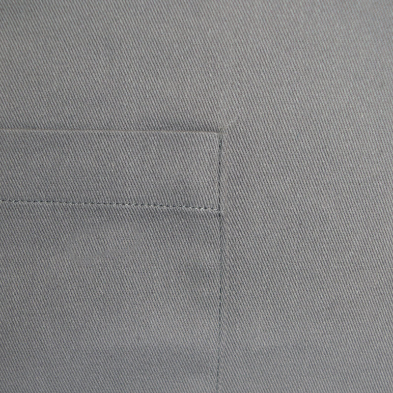 Solid Color Cotton Wasist, Cool Gray