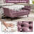 Upholstered Velvet Bench-1915257369-1915257350