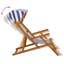  Deck Chair Adjustable Solid Eucalyptus Wood Outdoor Seating Backyard-164473043