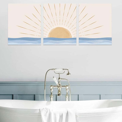 3 Piece Wrapped Canvas Print