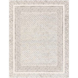 Leyun Farmhouse Moroccan Gray Area Rug