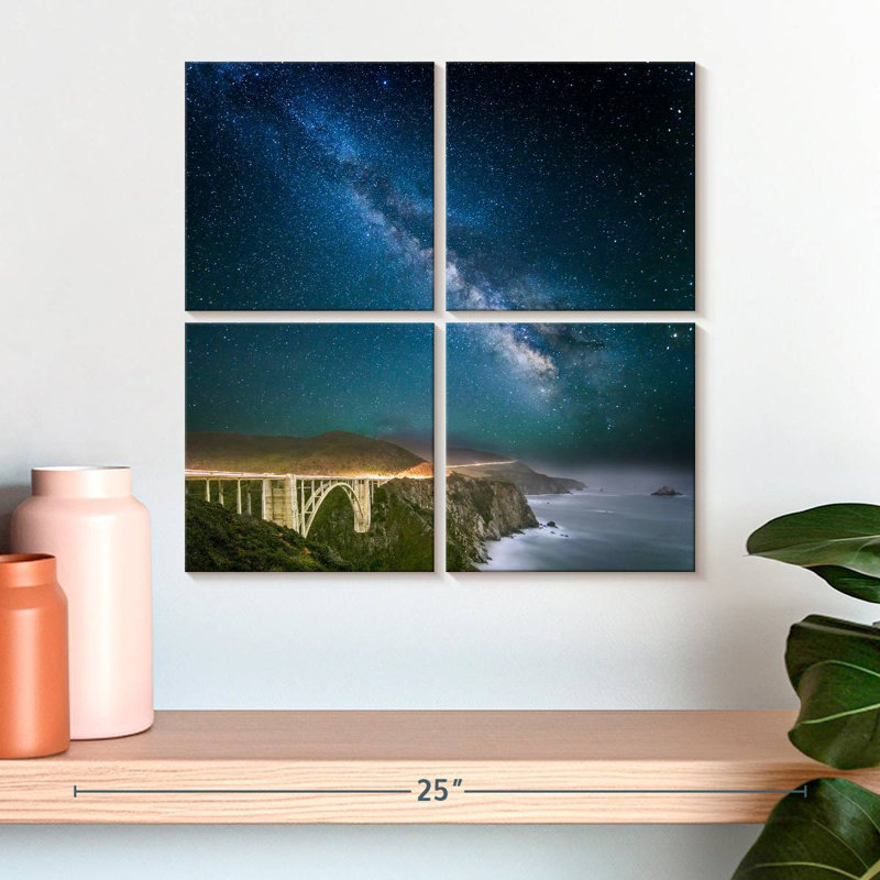 Alvord Bixby Bridge Milky Way, 18" H x 18" W