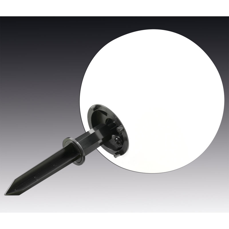 Chrome Plug-in Pathway Light, 63.5cm H x 20cm W x 20cm D