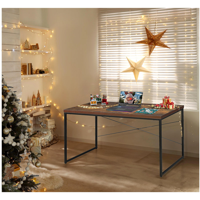 Bureau d'écriture / coiffeuse / table de jeu / petite table de salle à manger avec pattes en métal Bob
