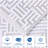 Indrit Cotton Modern Geometric Jacquard Soft Highly-Absorbent Bath Sheet-1275779496