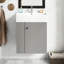 Meuble-lavabo flottant 21,6 po Modern-2034620592