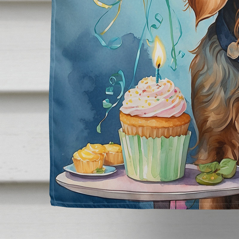 Drapeau «Happy Birthday House», Setter irlandais