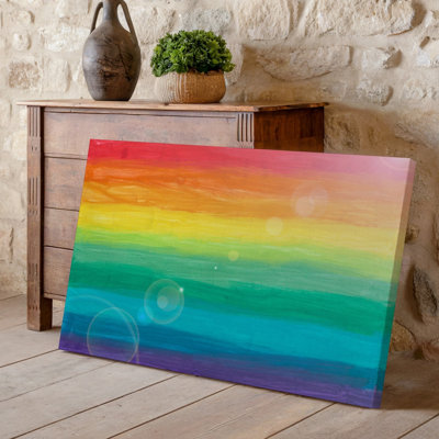 Reproduction d'art sur toile abstraite
