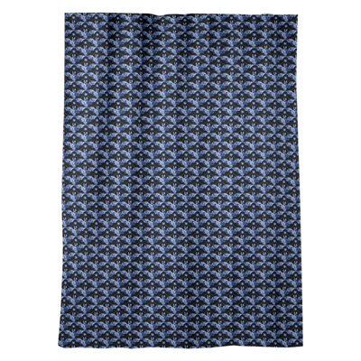 Panneau de rideau simple occultant et isolant avec passe-tringle noir pour fenêtre Philbrick