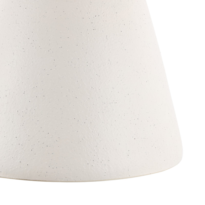 Table de bout Simmons, Blanc moucheté
