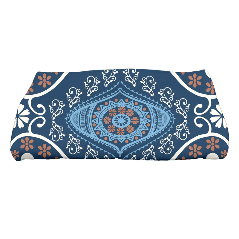 Harrel Bath Towel, Blue