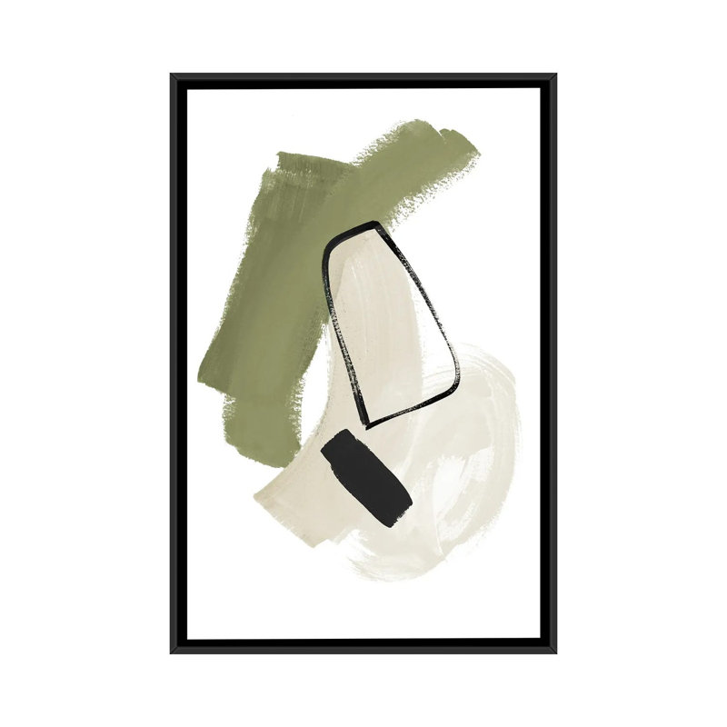 Found Sage Treasures II 1 Piece Wall Art on Canvas, 152.4 cm H x101.6 cm W x 4.445 cm D, Black