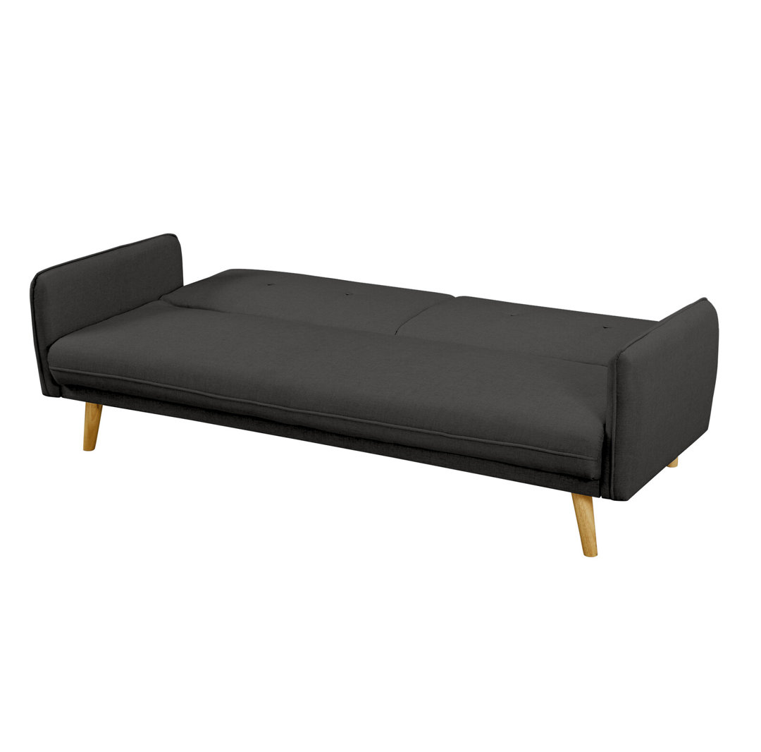 3-Sitzer Sofa Strukturstoff fein Hellgrau