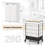 Rolling Laundry Hamper with Handles