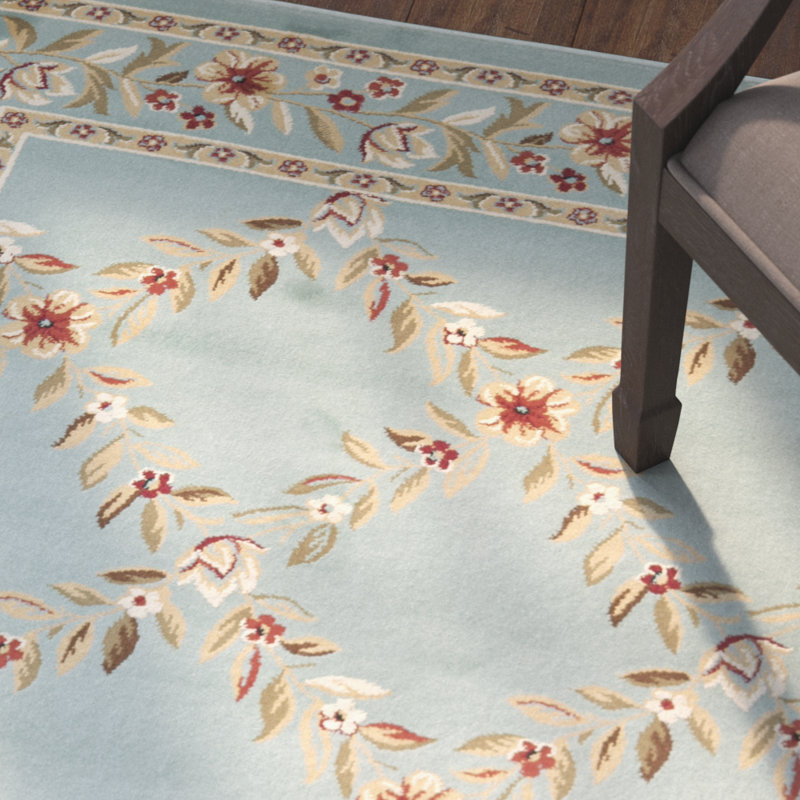 Klose Performance Floral Rug, Runner 2'3" x 8'