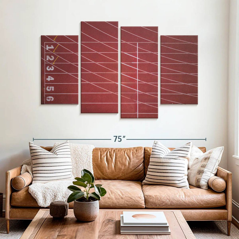 Track And Field Stadium, 42" H x 68" W