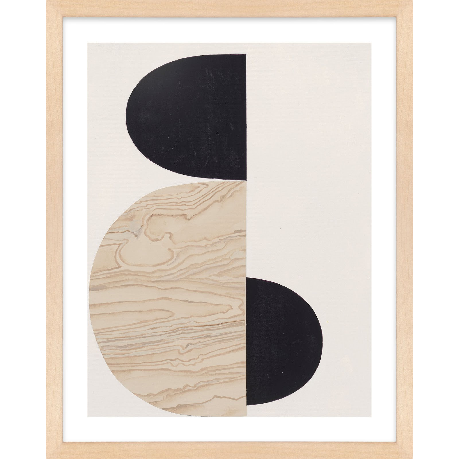 Journey by Lee Lessem, Maple Framed, 20" H x 16" W
