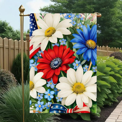 Pavillon de jardin Patriotic Daisy Bouquet