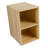 12 Inch Small Wall Mounted Storage Shelves, Bathroom Storage, Plywood, American White Oak-1947907723