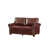 Burgundy Faux Leather