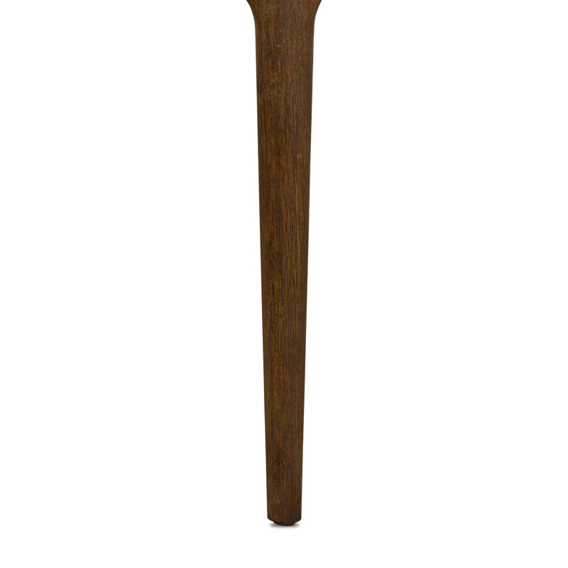Jessen Dining Chair-Gibson Black, Sonoma Chestnut, Polyester Blend; Linen