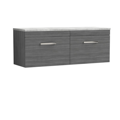 Athena 47.44cm Double Bathroom Vanity Base Only