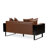 Square Arm Loveseat-959790996